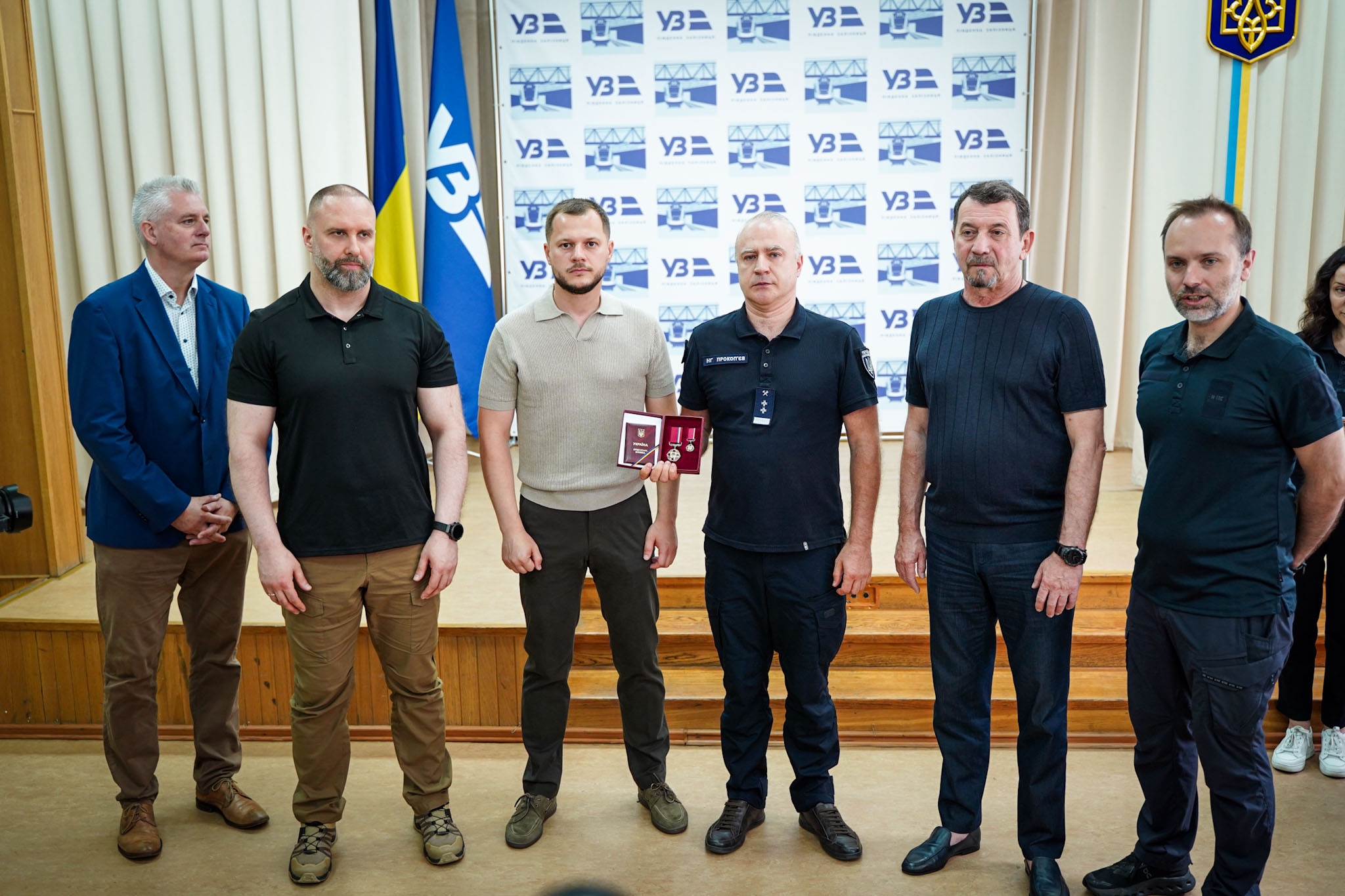  Калашник відзначив залізничників, які працюють на Харківщині 