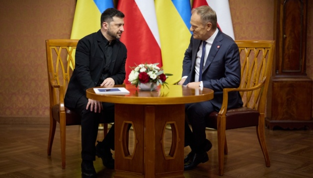  Зеленський і Туск зустрілися в Любліні 