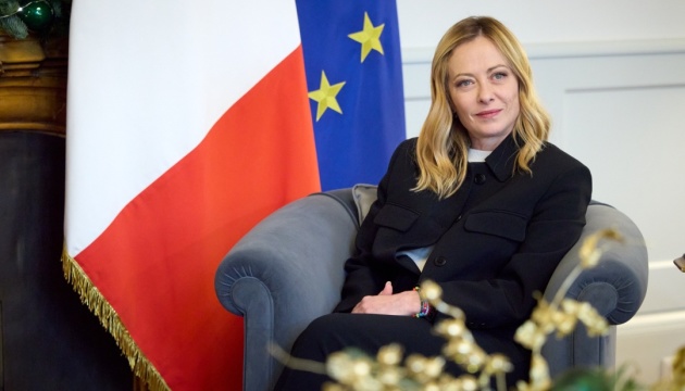  Мелоні заявила, що «занадто рано» говорити про повернення до російського газу 