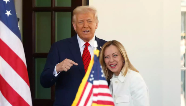  Мелоні відповідала італійською мовою на запитання про Україну, Трамп був у захваті - ЗМІ 