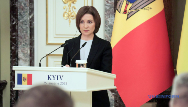  Молдова разом з Україною йтиме до членства в ЄС - Санду 