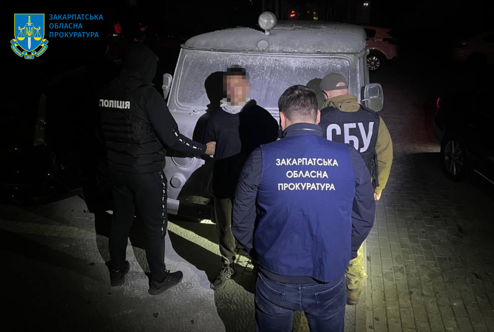 На Закарпатті затримали чоловіка, який на замовлення підпалював автомобілі військових і волонтерів 