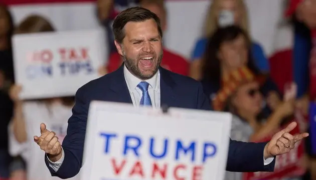  Венс на трьох недільних телешоу атакував Гарріс і виправдовував Трампа 