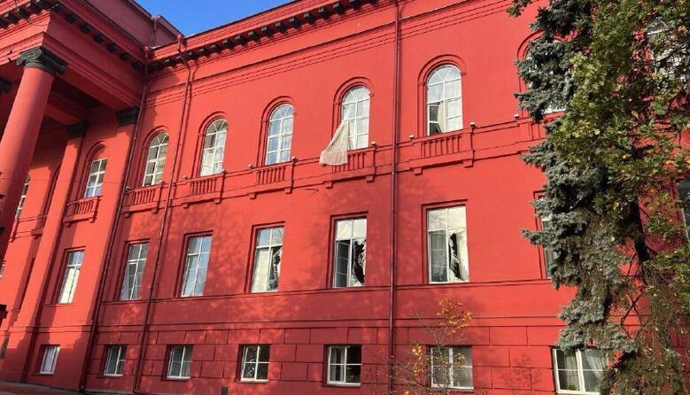  Туреччина допоможе відновити пошкоджений внаслідок обстрілів корпус КНУ імені Шевченка 