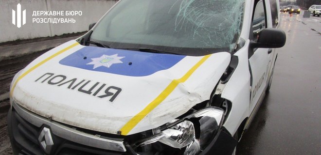  В Борисполе полицейский на служебном авто сбил насмерть человека 