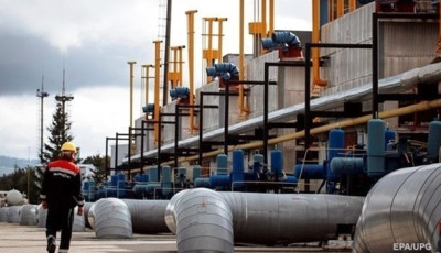 Газовые хранилища Украины заполнены наполовину