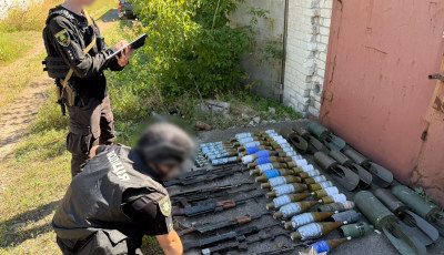 Нацполіція вилучила майже 500 одиниць зброї та боєприпасів під час тижневого відпрацювання
