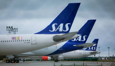 Авіакомпанія SAS скасує 1000 рейсів у квітні через високі ціни на пальне